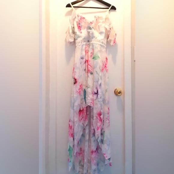 Floral long dress - Picture 1 of 6